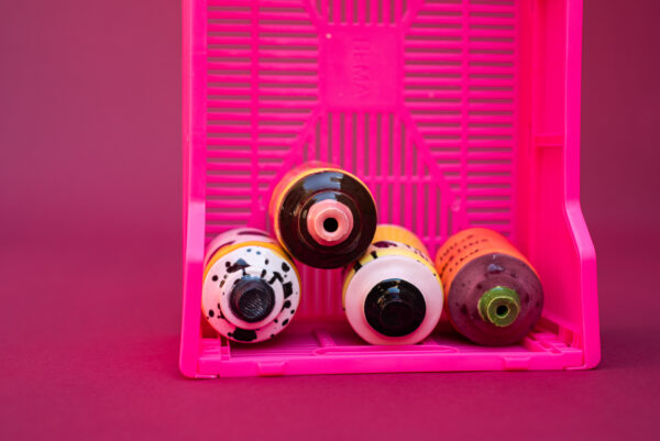 Mini spraycan - handgemaakt keramiek - Afbeelding 2